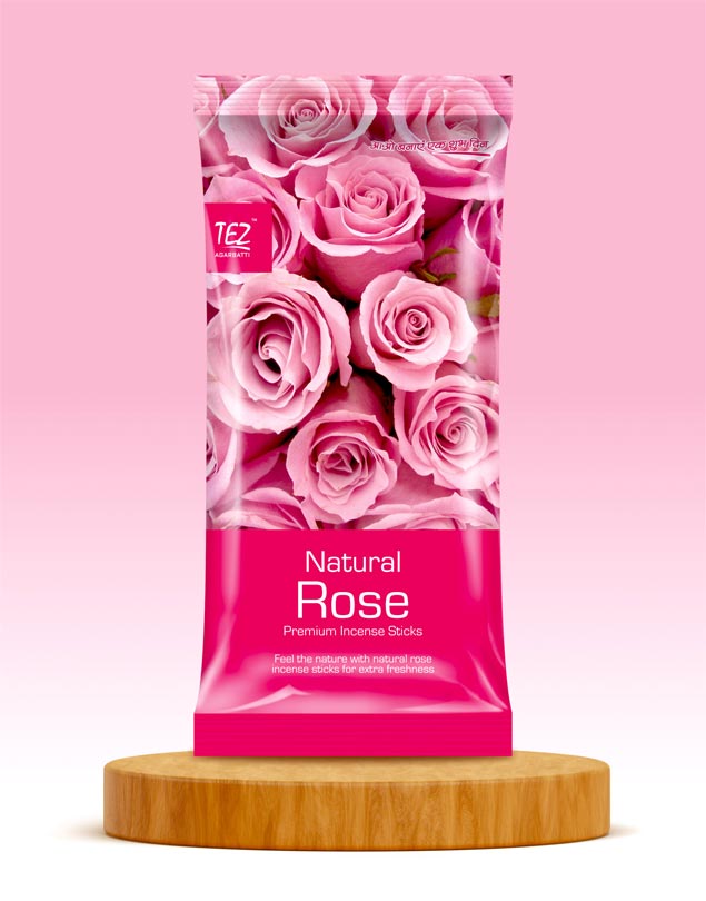 Natural Rose Premium Incense Sticks
