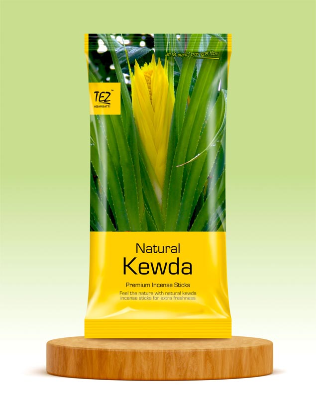 Natural Kewda Premium Incense Sticks