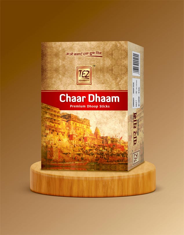 Chaar Dham Premium Dhoop Sticks