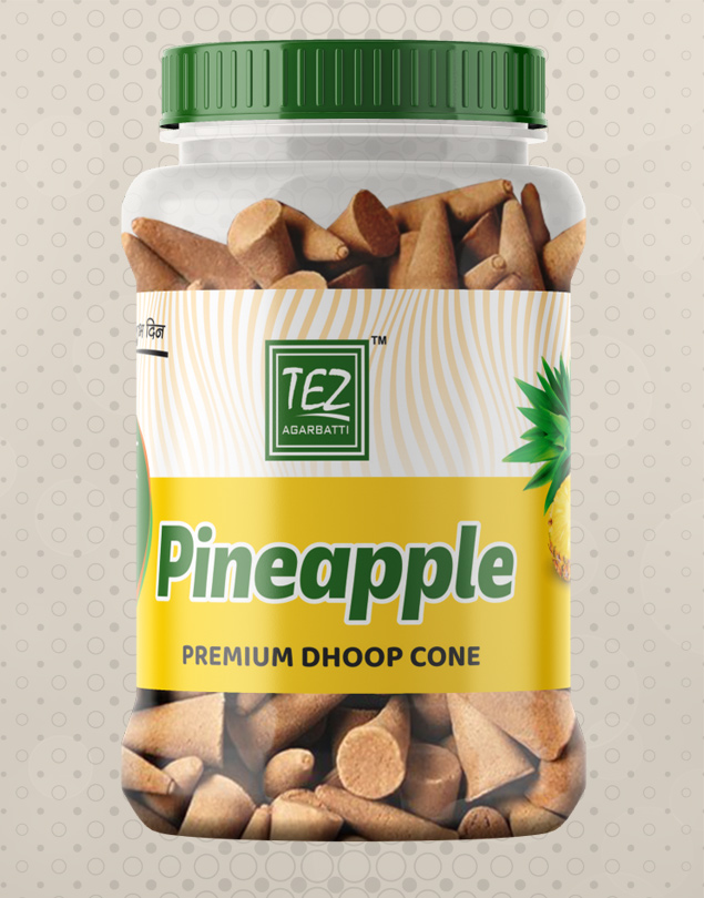 Pineapple Premium Dhoop Cone