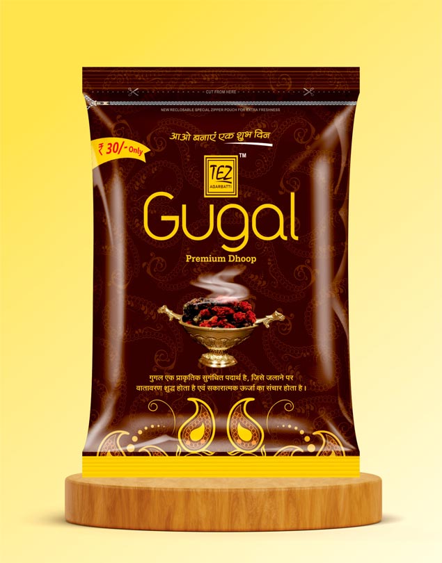 Gugal Premium Dhoop Sticks Zipper